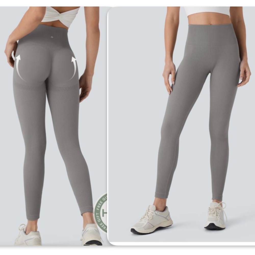 Halara Seamless Flow High Waisted Tummy Control Butt Lifting Yoga Leggings NWOT